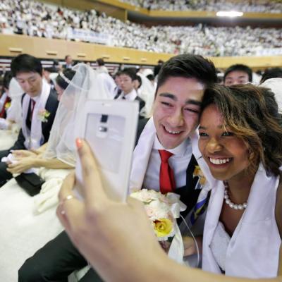 حفل زفاف جماعي ضم 62 دولة في كوريا الجنوبية