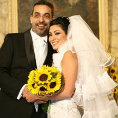 مايا نصري توجه رسالة حب إلى زوجها بعيد زواجهم