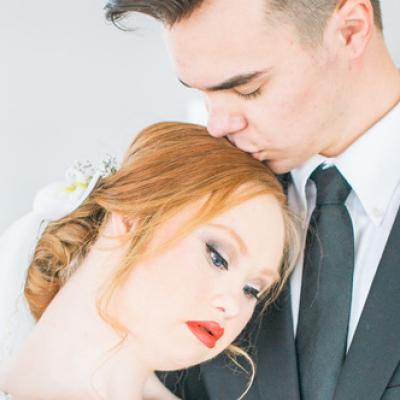 Model With Down Syndrome Stuns in a Wedding Photo Shoot
