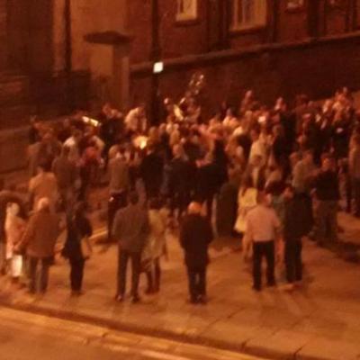 Wedding Party Stuns Pedestrians On The Street