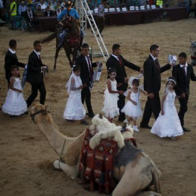 United Arab Emirates Funds Mass Wedding For Palestinians Injured in Gaza Wars