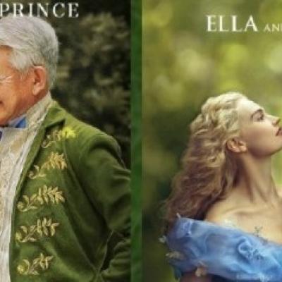 Chinese Elderly Couple Have a Disney Princess Themed Photoshoot