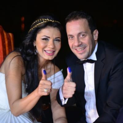 Pictures: The Marriage of Egyptian Actress Naglaa Badr