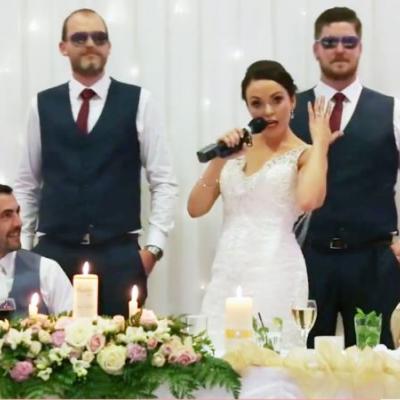 Video: Bride Raps Her Wedding Speech