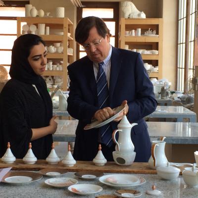 Bernardaud and Sheikha Hind Launch Ramadan Collection Through Tanagra