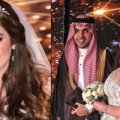 Pictures: Hamoud Al Fayez and Roaa Al Sabban Have Second Wedding in Dubai