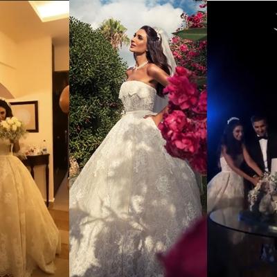 Pictures: Aline Watfa and Khaled Al Mawla's Wedding