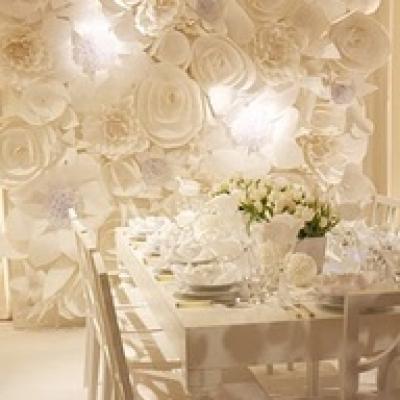 Your Wedding in Colors: An All White Wedding