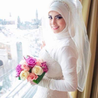 ستة نصائح لحجاب عروس أنيق 