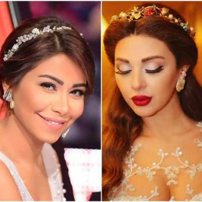 Hair Accessories For Brides Inspired By Arab Celebrities