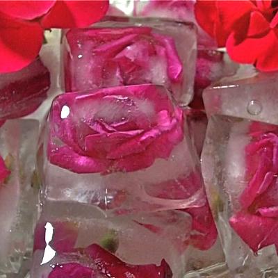 Ice Cubes for Radiant Skin at Your Wedding