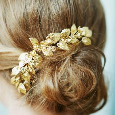 Gold Bridal Hair Accessories