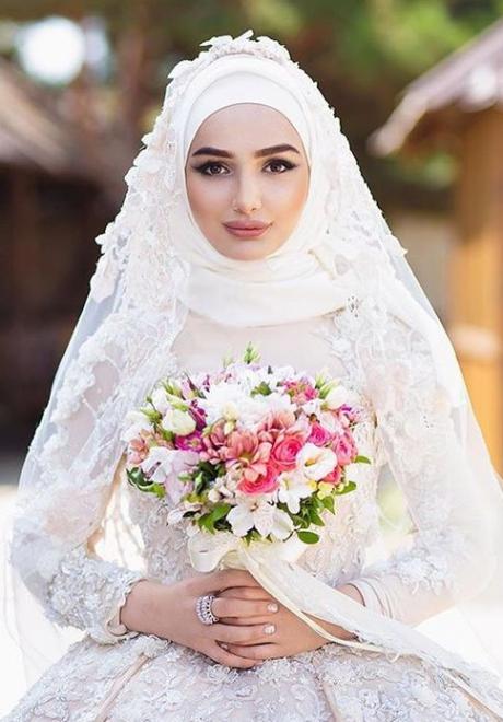 20 Beautiful Hijab Bridal Looks You Will Love