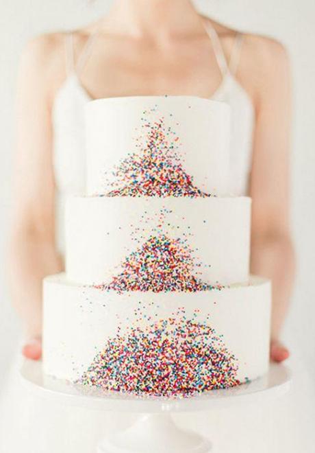 Colored Wedding Cakes 5