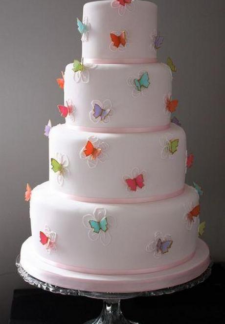 Colored Wedding Cakes 8