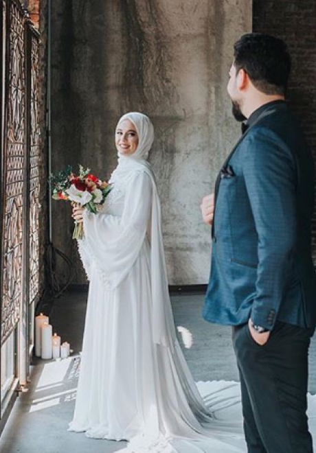 Beautiful Hijab Wedding Dresses Spotted On Instagram