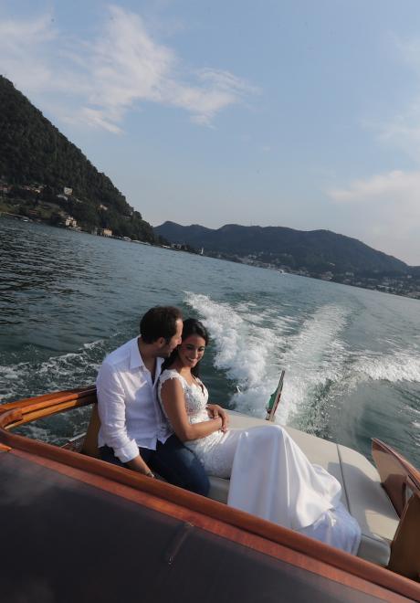 حفل زفاف كريستل وإيلي- من بيروت إلى بحيرة كومو