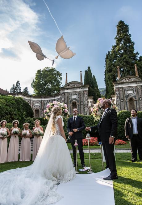Hazim and Bianca's Destination Wedding in Lake Como