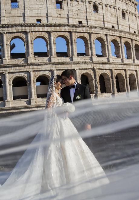 Nicolas and Ayla&#039;s Destination Wedding in Rome