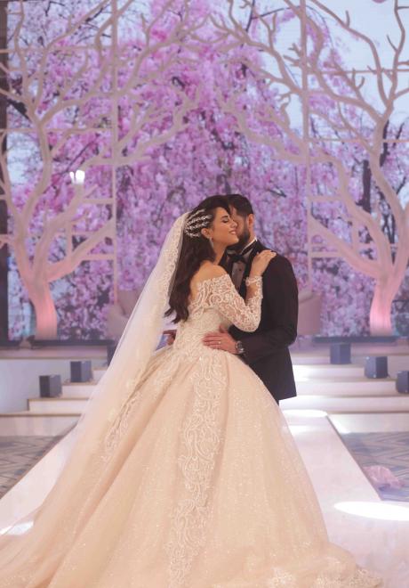 A Pink Forest Wedding in Dubai