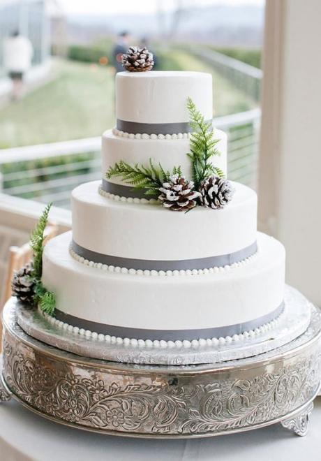 Winter Wedding Cake Ideas