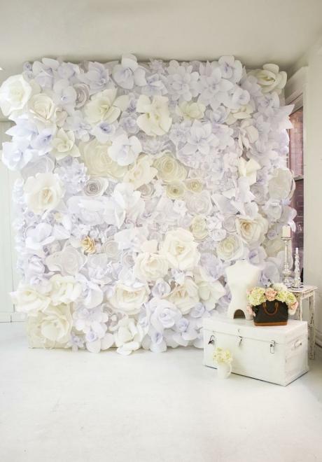 صرعة أزهار الزفاف: جدران الأزهار لحفل زفافك