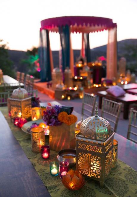 A Magical Arabian Nights Wedding Theme