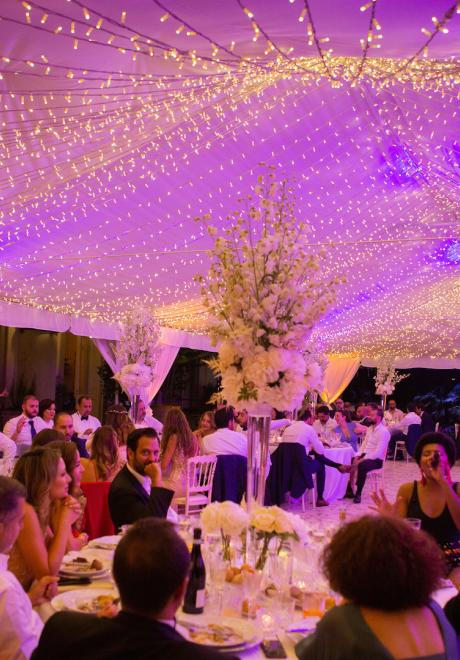 حفل زفاف لبناني أنيق في بحيرة كومو