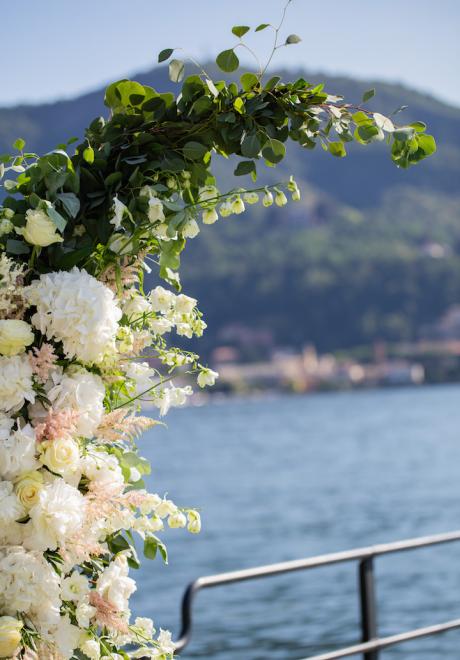 Chic Lebanese Destination Wedding at Lake Como