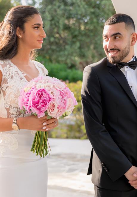 حفل زفاف هانا وعيسى بثيم "الحب الصيفي" في اليونان
