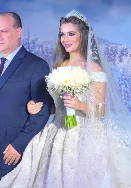 حفل زفاف مريم وحسن في بيروت