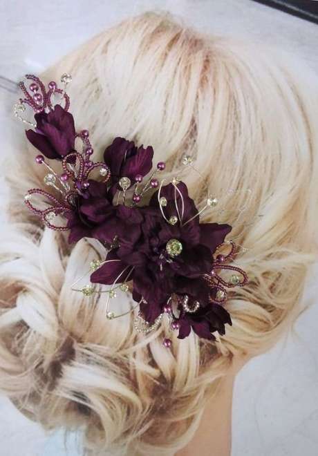 Colorful Bridal Hair Accessories 4