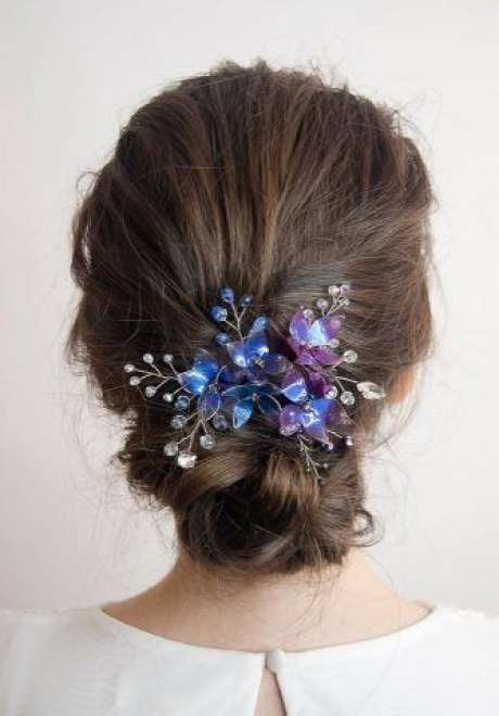 Colorful Bridal Hair Accessories 5