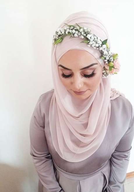 Floral Crowns for Bridal Hijab 7