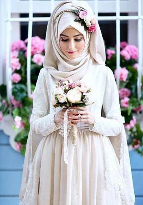 Floral Crowns for Bridal Hijab 8