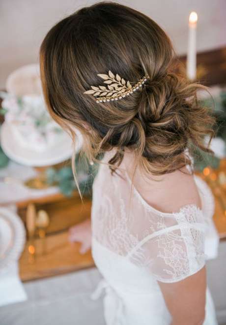 Gold Bridal Hair Accessories 12