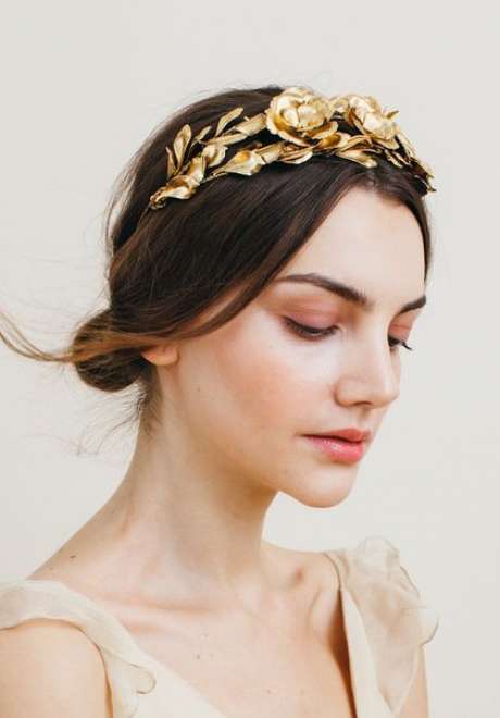 Gold Bridal Hair Accessories 3