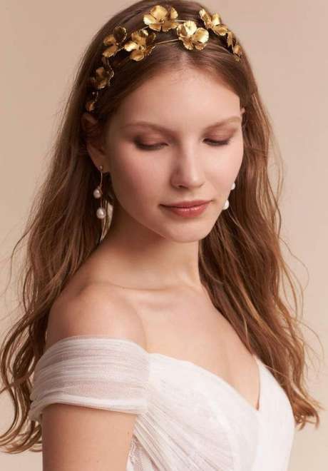 Gold Bridal Hair Accessories 4