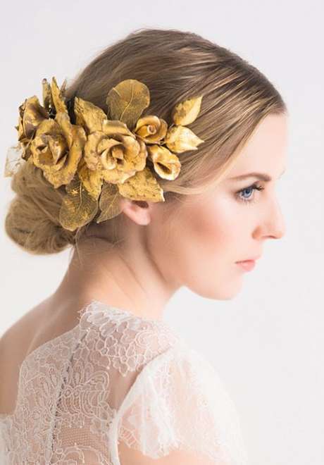Gold Bridal Hair Accessories 6