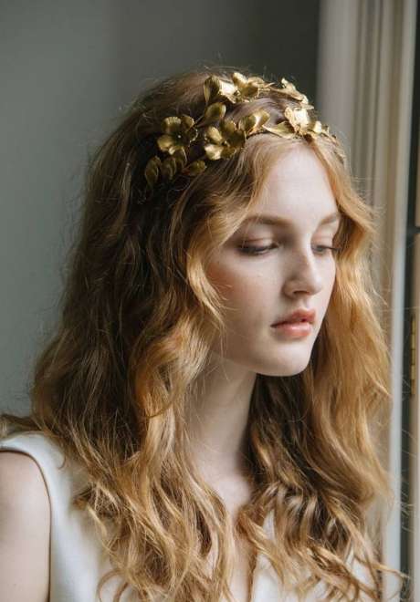 Gold Bridal Hair Accessories 10