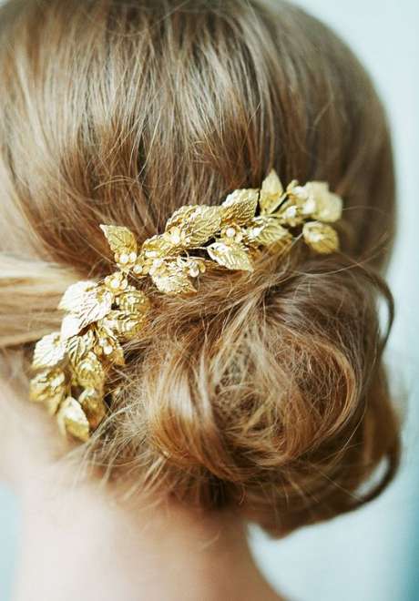 Gold Bridal Hair Accessories 13