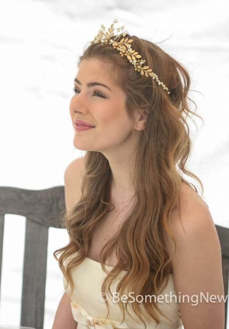 Gold Bridal Hair Accessories 15