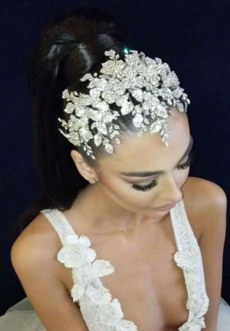 Bridal Headpiece Forehead  9