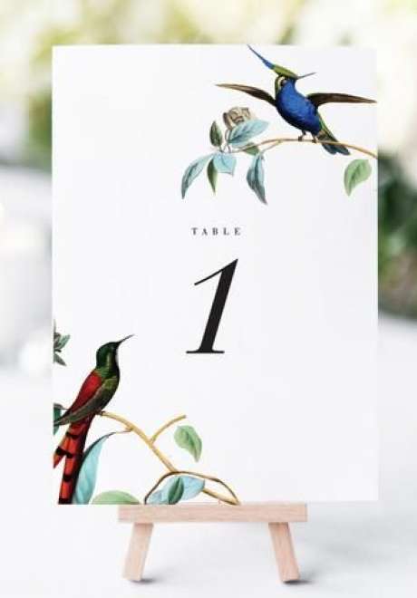 Love Birds Invitation Card Design