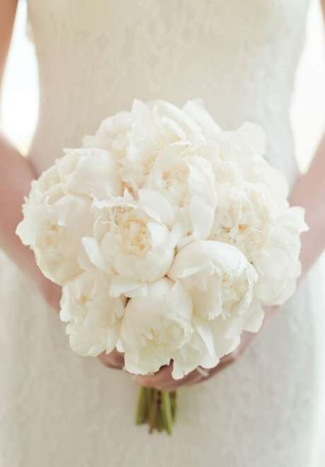 Peonies Wedding Bouquet 1