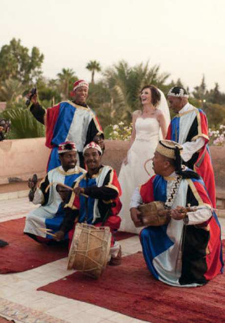 أفكار لحفل زفاف بثيم مغربي 