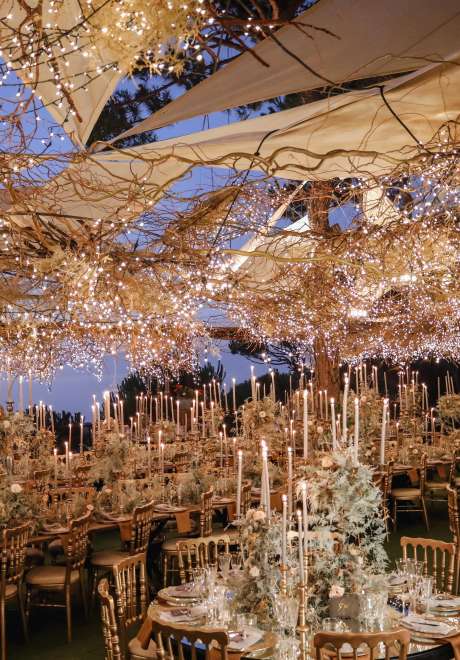 Magical Lost Wonderland Wedding in Lebanon