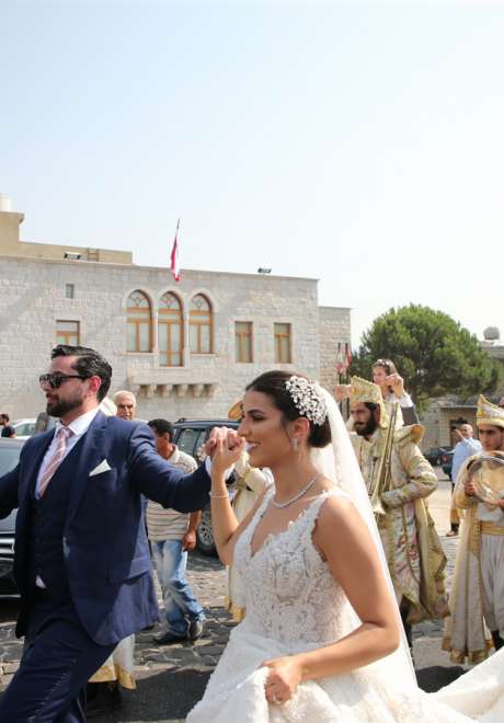 حفل زفاف فرح وكريم في لبنان