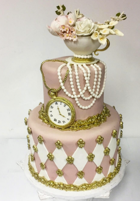 6 Luxury Bridal Shower Cakes by 'Fine Cakes By Zehra
