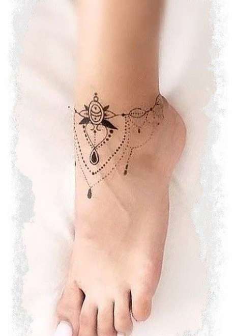 Henna Tattoo for Feet